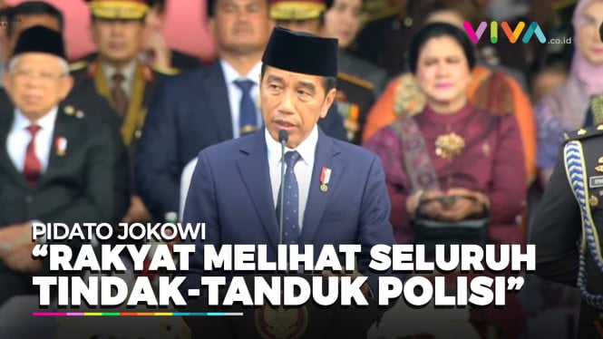Jokowi: Rakyat Melihat Seluruh Tindak-tanduk Polisi
