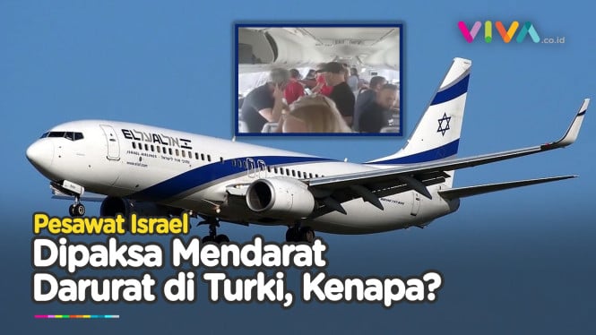 Pesawat Israel Telan Ludah Ditolak Pekerja Lokal di Bandara