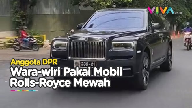 Netizen Heran Anggota DPR Punya Mobil Rolls-Royce Mewah