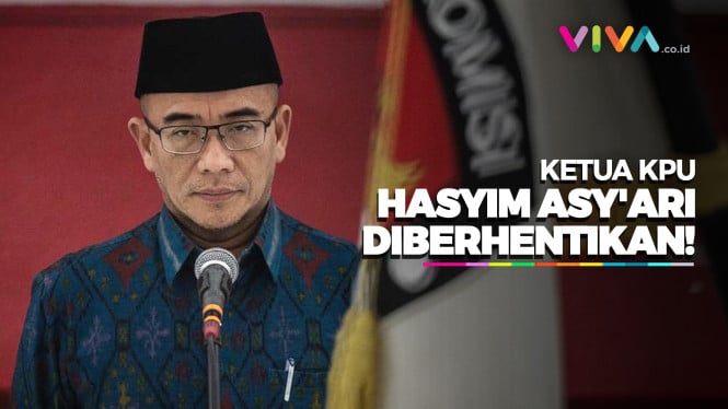 Terbukti Asusila, Ketua KPU Hasyim Asy'ari Diberhentikan