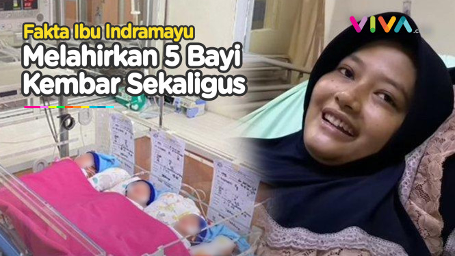 Kronologi Wanita di Indramayu Melahirkan 5 bayi Kembar