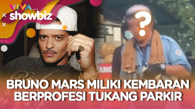 Viral Tukang Parkir Ini Mirip Banget Bruno Mars