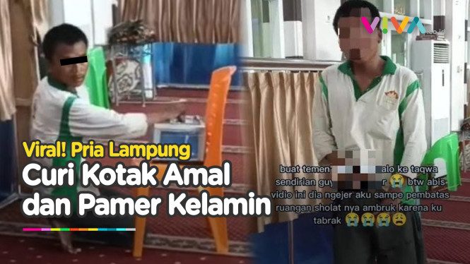 Ketangkap Basah Congkel Kotak Amal, Pelaku Pamer Kelamin