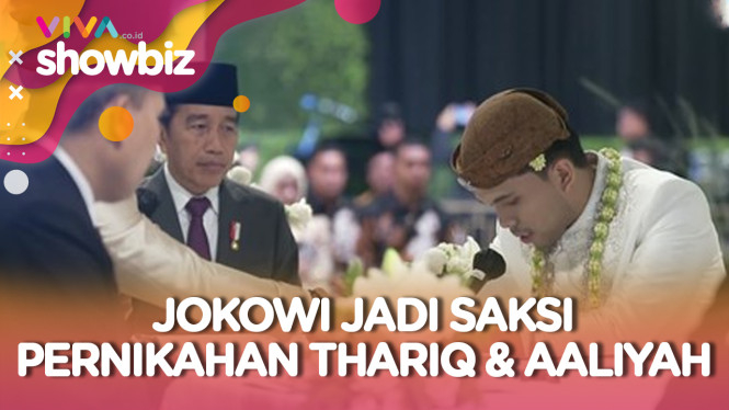 SAH! Momen Jokowi dan Bamsoet Jadi Saksi Nikah Thariq-Aaliya