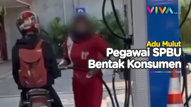 Pegawai SPBU Bentak Konsumen, Ciut Minta Maaf