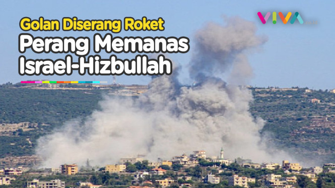 Golan Dihantam Roket, Israel-Hizbullah Terancam Meletus