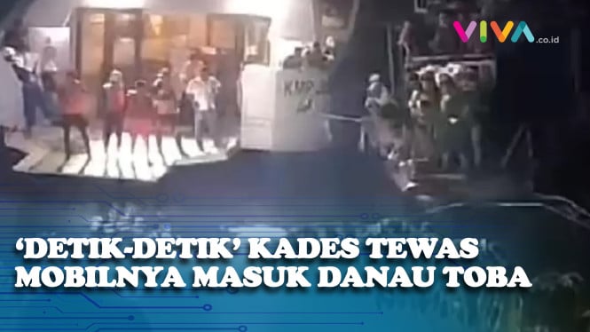 Mobil Terjun ke Danau Toba, Menewaskan Kepala Desa