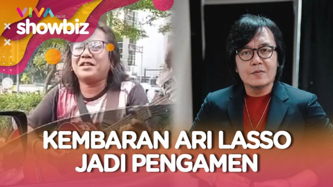 Bak Pinang Dibelah Dua, Pengamen Ini Plek Ketiplek Ari Lasso