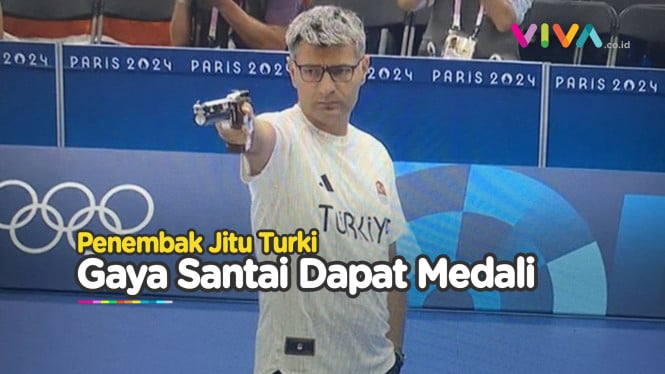 Gaya Atlet Penembak Turki Jadi Sensasi di Olimpiade Paris