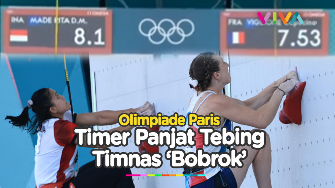 Timer Panjat Tebing Olimpiade Paris Rusak Saat Timnas Lomba