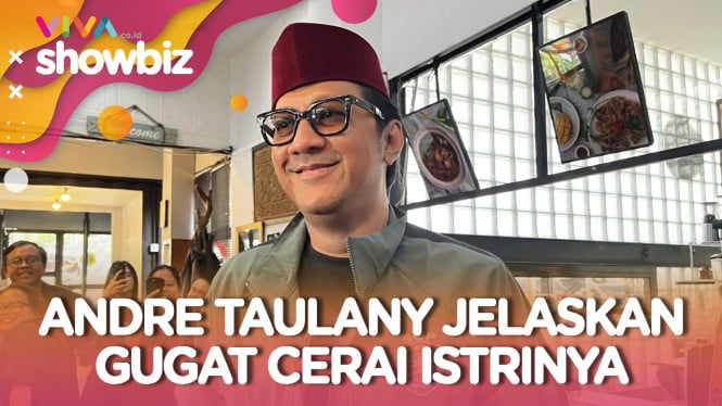 Alasan Andre Taulany Gugat Cerai Istri: Sudah 10 Tahun