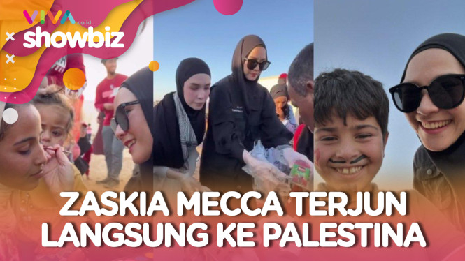 BANJIR AIR MATA! Zaskia Adya Mecca Shalat di Masjid Al-Aqsa