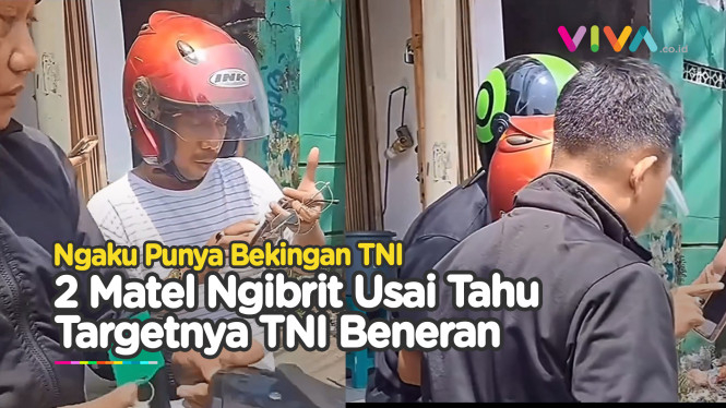 TNI Beneran 'Dicubit', Matel Koar-koar Bekingan TNI Ngibrit