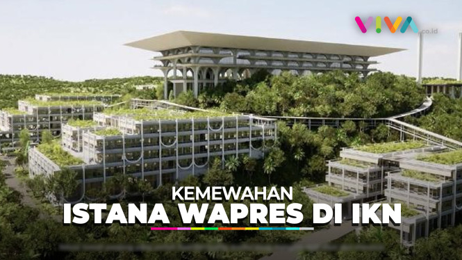 1,4 TRILIUN! Begini Penampakan Istana Wapres di IKN