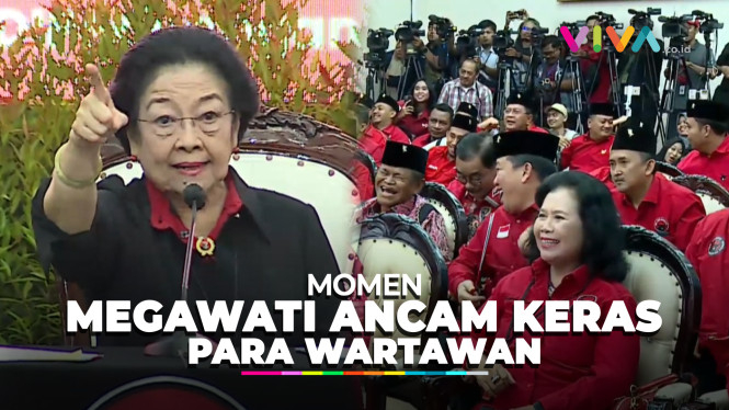 Wartawan Kena Semprot Megawati, Ancam Usir dari Acara PDIP