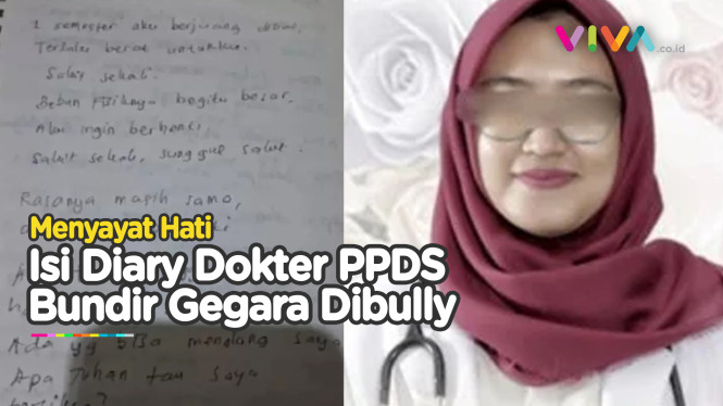 Rintihan Dokter Aulia Sebelum Akhiri Hidupnya