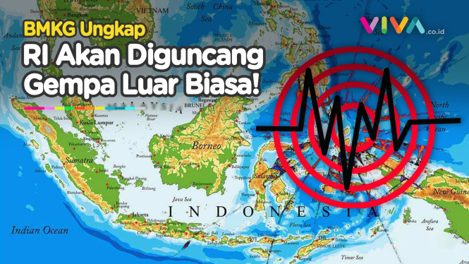 Gempa Megathrust M 8,9 Bak Bom Waktu! Indonesia Tenggelam?