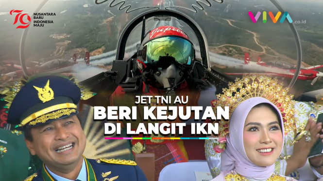 Aksi Spektakuler Pesawat Jupiter Aerobatic Lukis 'Hati'