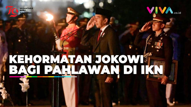 Pimpin Renungan di IKN, Jokowi Kasih Penghormatan Tertinggi