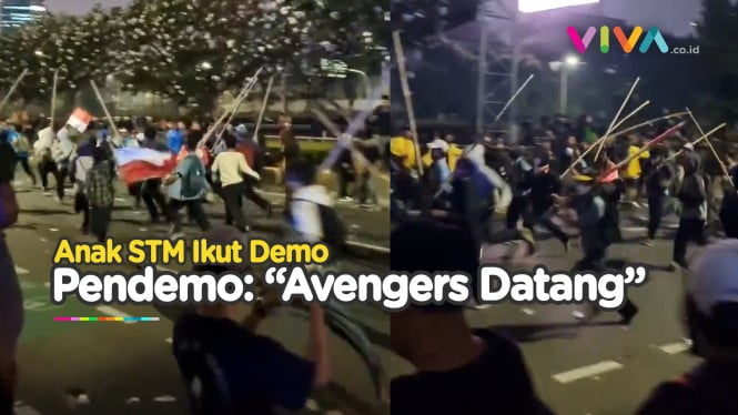 ANAK STM LOGIN Ikut Gabung Barisan Massa Aksi Demo