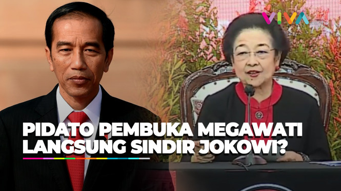 Raut Muram Megawati Buka Pidato dengan Kegelisahan