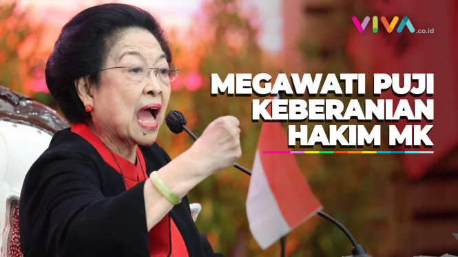 Megawati Puji Keberanian Hakim MK