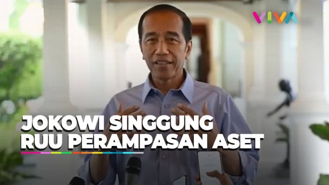 Jokowi Senggol DPR, Minta Selesaikan RUU Perampasan Aset