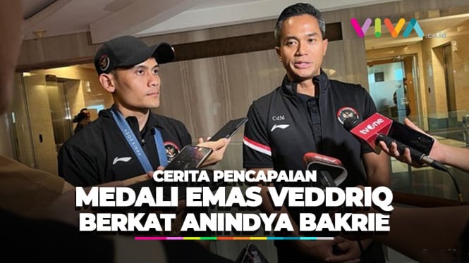 Veddriq Sebut Medali Emas Berkat Motivasi Anindya Bakrie