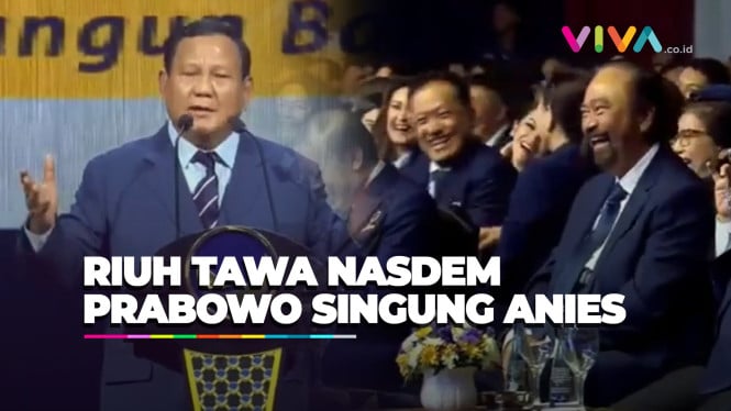 Singgung Anies, Prabowo Sambut Nasdem Jadi Bagian Koalisi