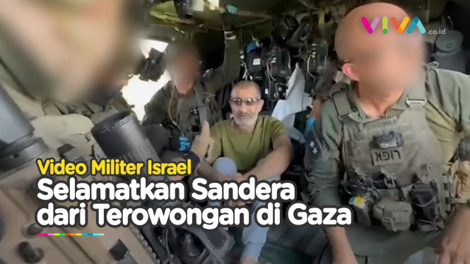 Militer Israel Selamatkan Sandera di Terowongan Gaza