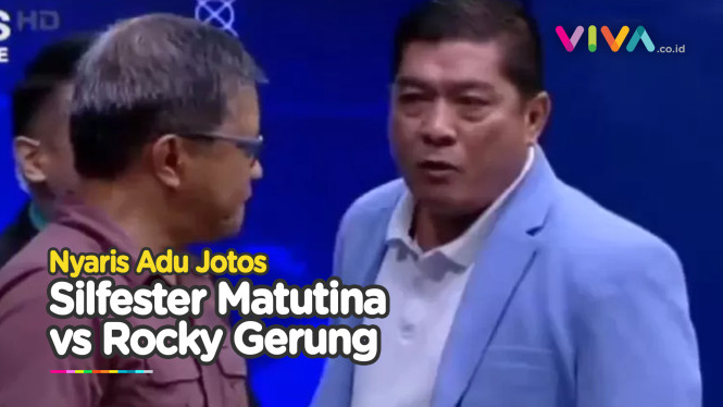 DEBAT PANAS! Silfester Matutina vs Rocky Gerung di TV