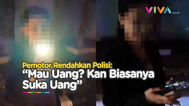 Ditegur Tak Pakai Helm, Wanita Ini Malah Rendahkan Polisi