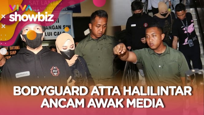 Tampang Arogan Bodyguard Atta Halilintar, Ujungnya Ciut