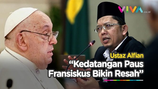 Ustaz Ini Minta Paus Fransiskus Dideportasi Dari Indonesia