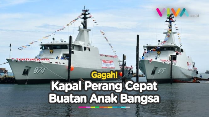 Garangnya Kapal Buatan Anak Bangsa Jaga Maritim RI