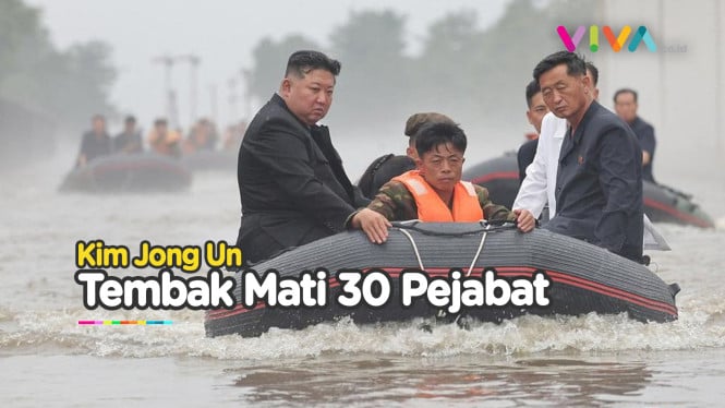 Gak Becus Urus Banjir, Kim Jong Un Tembak Mati 30 Pejabat