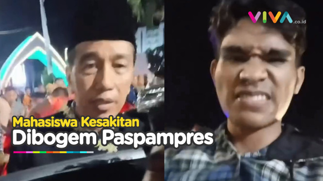 Usai Selfie dengan Jokowi, Mahasiswa Ngaku Dihajar Paspampre