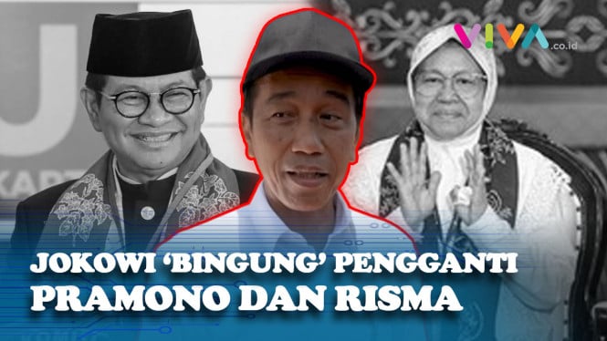 Pramono dan Risma Mundur dari Kabinet Jokowi