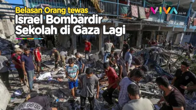 Porak-poranda, Serangan Israel Hancurkan Sekolah di Gaza