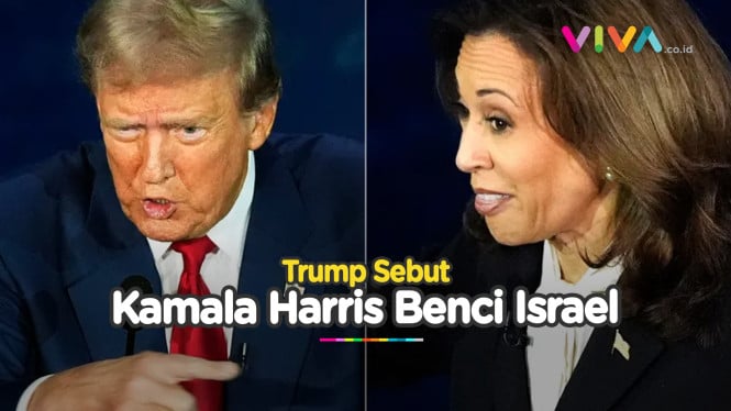 Trump Tuding Kamala Mau Melenyapkan Israel Jika Menang