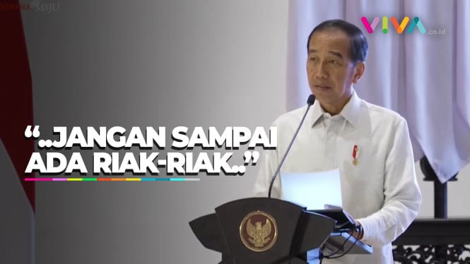 Jokowi 'Ledek' TNI Polri yang Gak Pernah Ke IKN