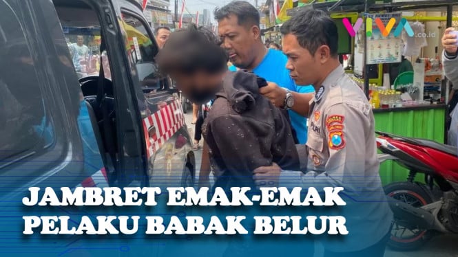 DURHAKA ke EMAK-EMAK! Pelaku Jambret Diamuk Warga