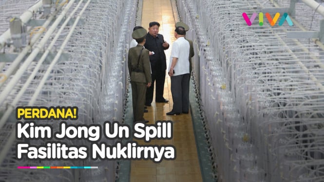 Kim Jong Un Pamer Fasilitas Nuklir Korea Utara Pertama kali