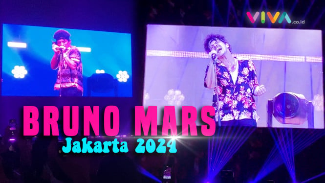 Pecah! Konser Bruno Mars Hari Pertama Penuh Kejutan