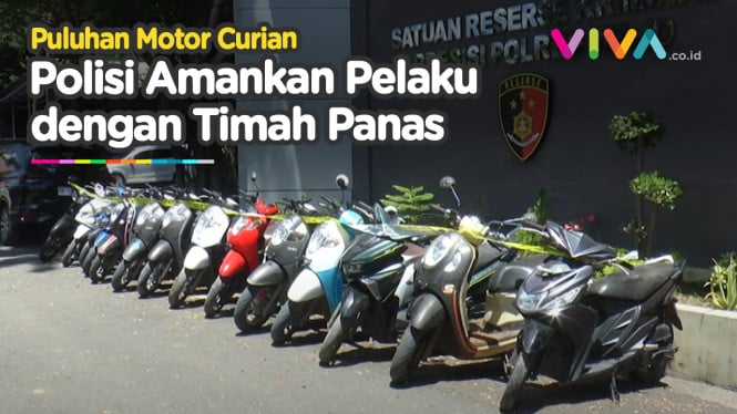 Polsi Gagalkan Penyelundupan Puluhan Motor Hasil Curian