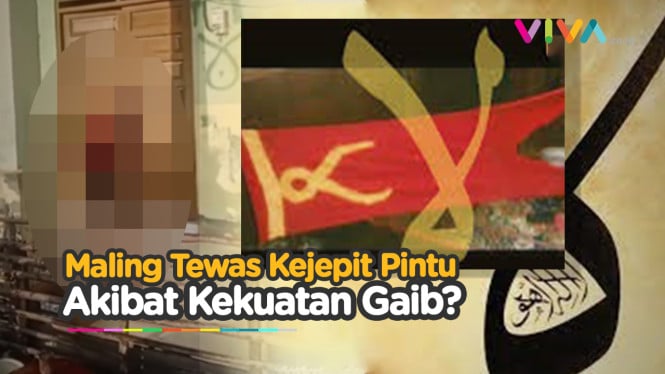 Simbol "Lam Jalalah" Penangkal Bala Buat Maling Terjepit?