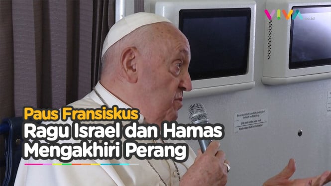 Paus Fransiskus Kecam Pembantaian Anak-Anak di Gaza