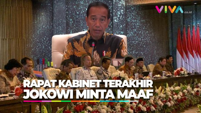 Pesan Presiden Jokowi ke Para Menteri Diakhir Masa Jabatan