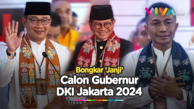 Visi dan Misi Tiga Pasangan Calon Gubernur dan Wagub Jakarta