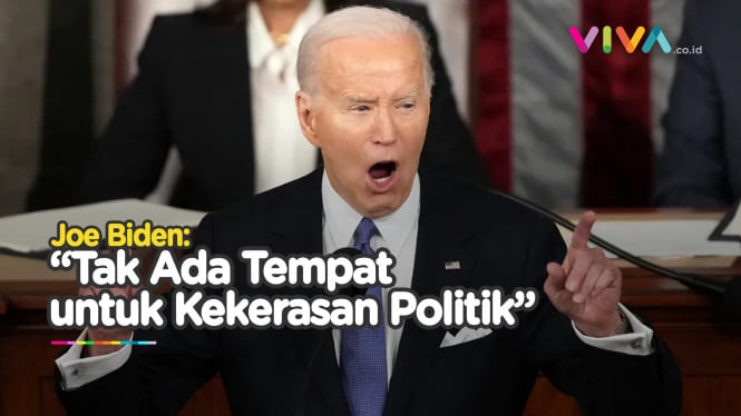 TEGAS! Biden Kecam Pelaku Kekerasan Politik di Amerika